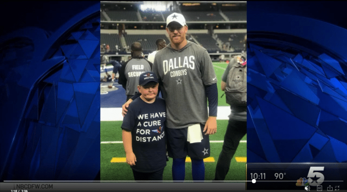 dallas cowboys cooper rush with gavin miller kid