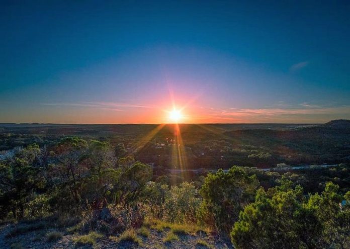 view from mount edith wimberley texas