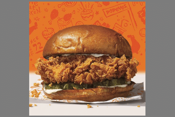 popeyes chicken sandwich