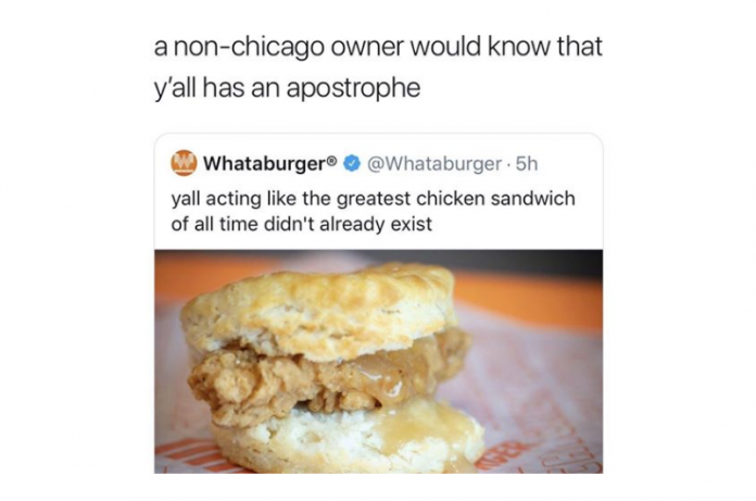 whataburger chicken sandwich twitter meme