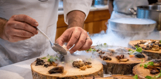 chef preparing meal dallas