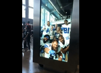 dallas cowboys ar photobooth