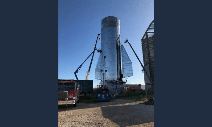 spacex starship being assembled featured