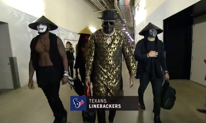 houston texans linebackers mortal kombat cosplay