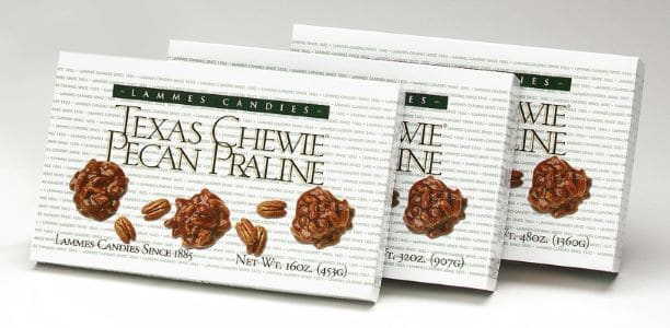 Lammes Cadies Texas Chewie Pecan Praline