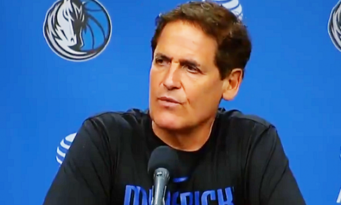 mark cuban speaks at the nba press conference following the nba shutdown march 11th 2020