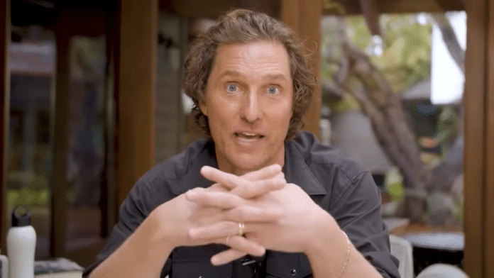 matthew mcconaughey video coronavirus