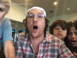 matthew mcconaughey with family