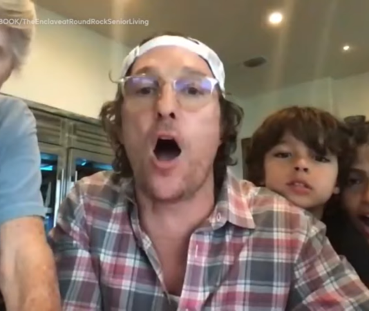 matthew mcconaughey with family