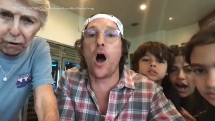 matthew mcconaughey with family