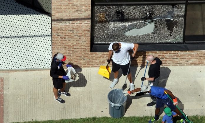 dirk nowitzki rick carlisle clean up deep ellum post 2020 riots