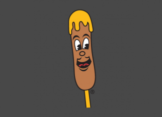 fletcher's corny dogs corn dog logo