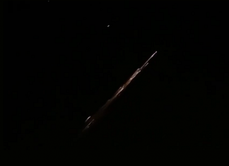 russian rocket breakup over west texas permian basin