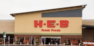 h-e-b store front