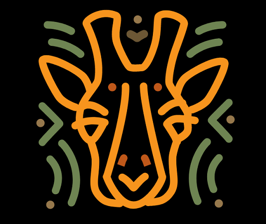 dallas zoo giraffe logo