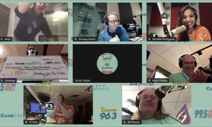 texas radio hosts raise money for cooks childrens medical center