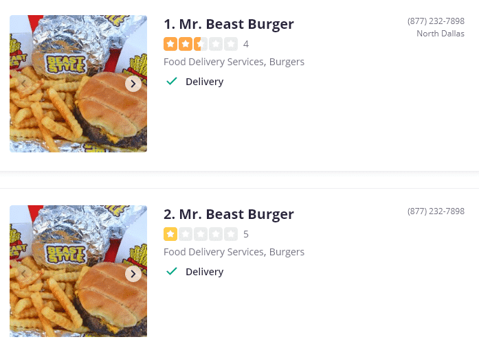 Order MRBEAST BURGER - Orlando, Menu Delivery [Menu & Prices]