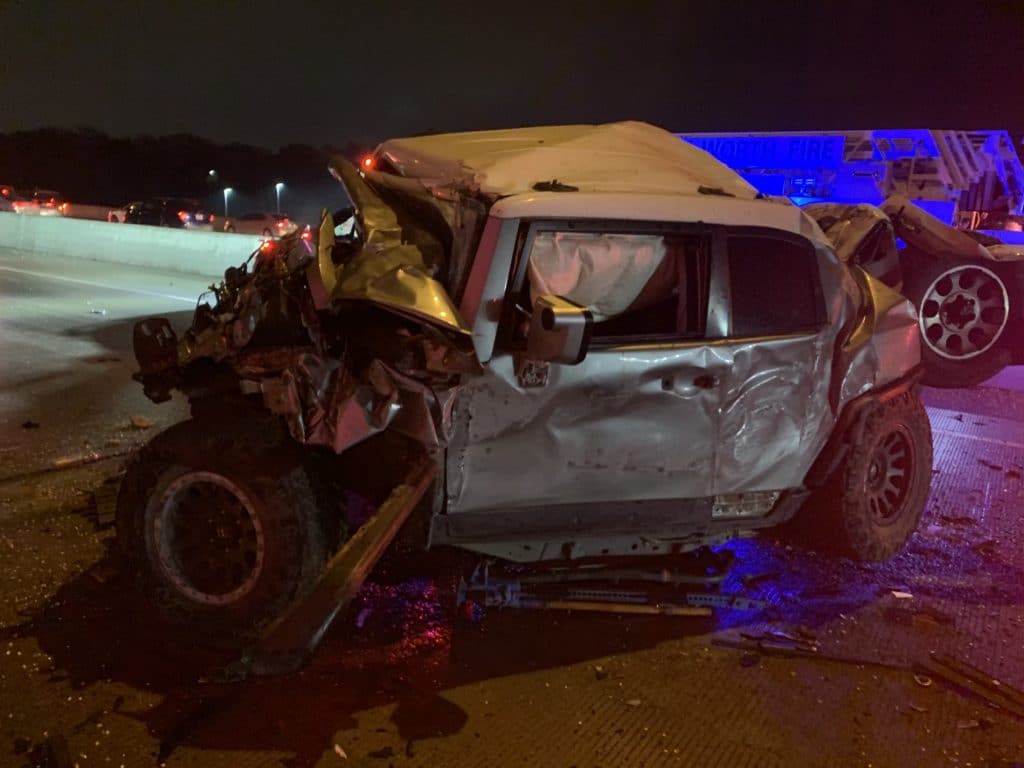 fj cruiser fort worth wreck picture number 2