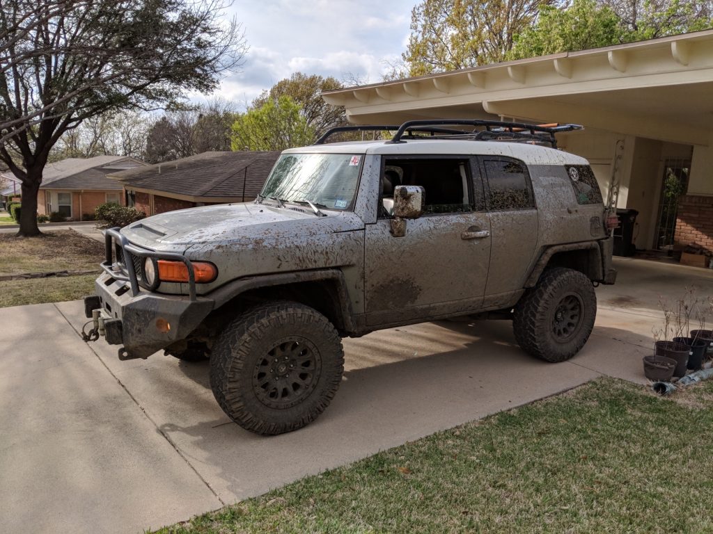 fj cruiser fort worth before the wreck photo number 1