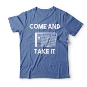 come and take it air conditioner texas shirt