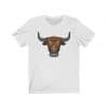 mosaic bull head t-shirt