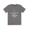 marked safe from living in california t-shirt