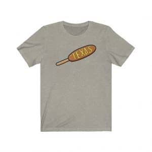 texas corn dog t-shirt