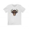 bull with aviator sunglasses and headphones shirt