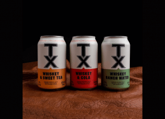 TX Whiskey canned cocktails