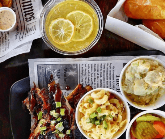 Carribbean and Jamaican inspired food from The Jerk Shack in San Anotnio, Texas
