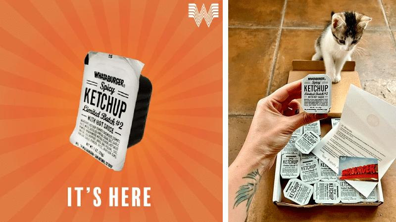 Whataburger Spicy Ketchup