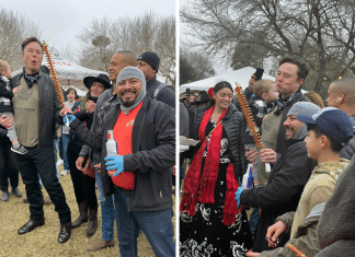 elon musk at charro days 2022 in brownsville texas