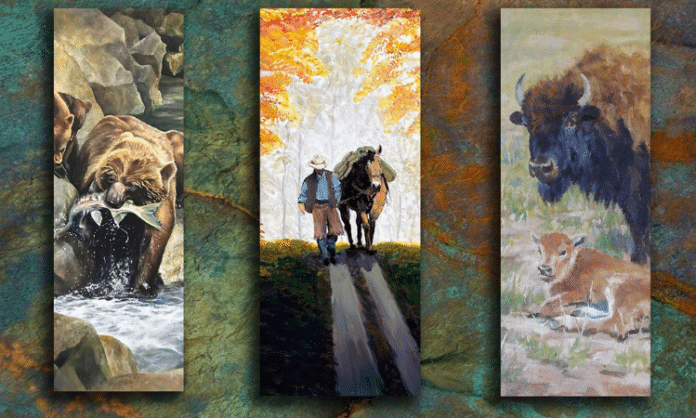 Western Texas art panels