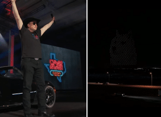 elon musk tesla cyber rodeo austin tx 2022