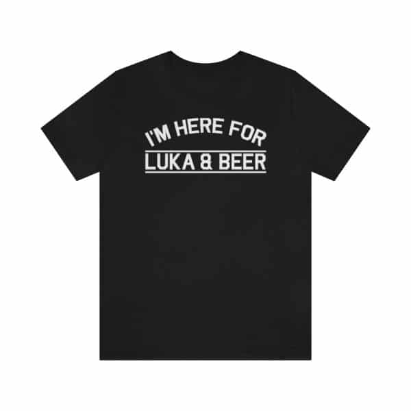 luka and beer t-shirt