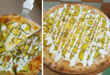 dill pickle pizza in fort worth