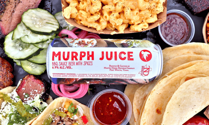 murph juice bbq sauce flavored beer