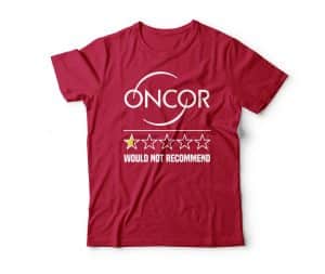 oncor review shirt