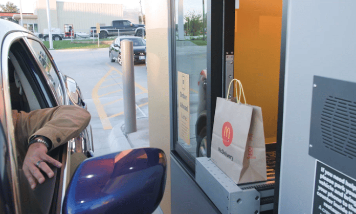 fort worth mcdonald's conveyor delivery system