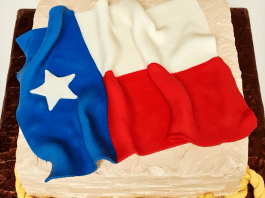 texas birthday cake
