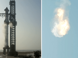 spacex starship first launch explosion