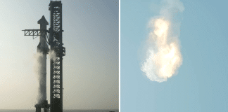 spacex starship first launch explosion