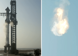 spacex starship first launch explosion