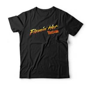 flamin hot texan t-shirt mockup