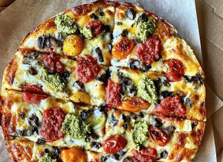 pizza from fond restaurant in dallas, tx