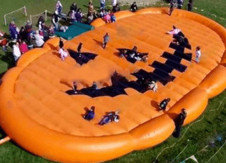 giant pumpkin bouncer