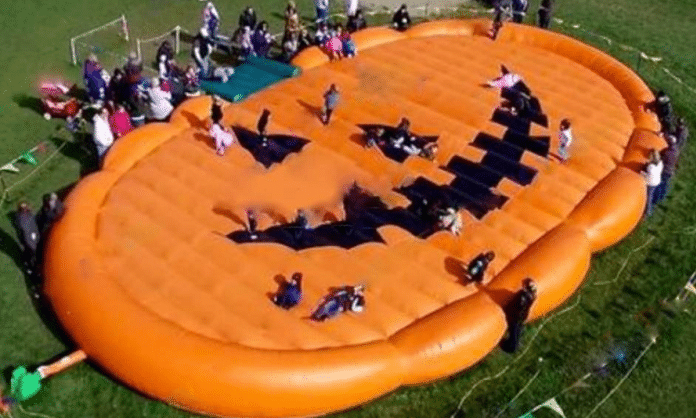 giant pumpkin bouncer