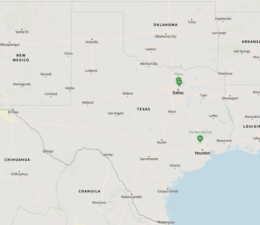 top cities to live in Texas 2025 map