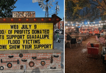 truck yard donating 100% of profits to flood victims