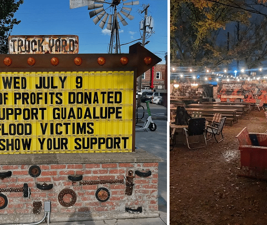 truck yard donating 100% of profits to flood victims
